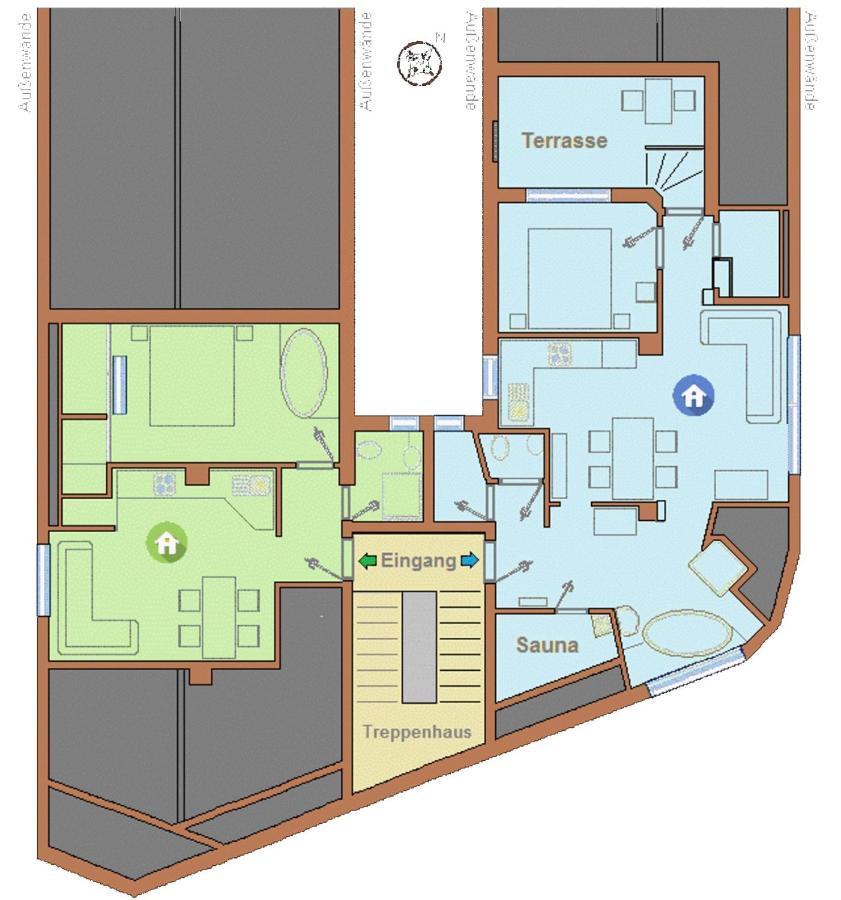 Viadolcevita - Gruene Gaestewohnung Lana Luaran gambar